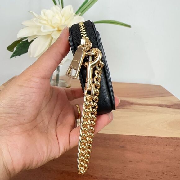 NWT Coach Zip Card Case In Signature Canvas With Halloween Print - Picture 2 of 5